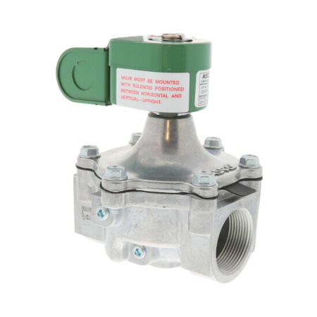 Asco S261SH02N3HJ7 Shutoff Valve 2-Way Normally Closed 1-1/2" NPT 120V 25 psi