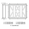 Resideo FC313R1818 Return Grill Media Air Filter Dimension