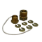 Robertshaw 4650-001 Stuffing Box Brass 3/8" NPT Compression Fitting