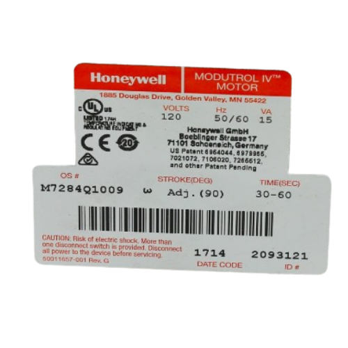 Honeywell M7284Q1009 Modutrol IV Motors