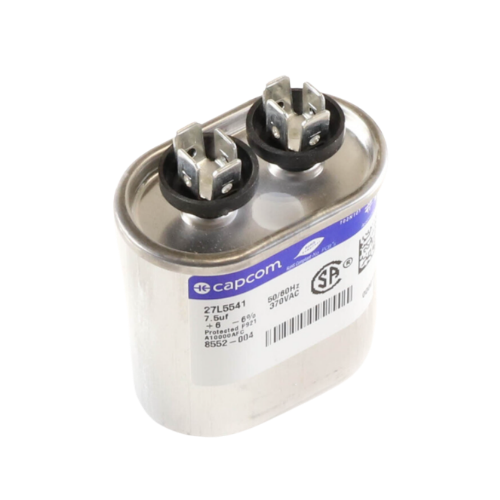 Bard HVAC 8552-004BX Single Run Capacitor 370V 7.5 MFD