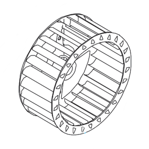 Carlin 28605S Fan 5-1/4"D X 2"W Serv