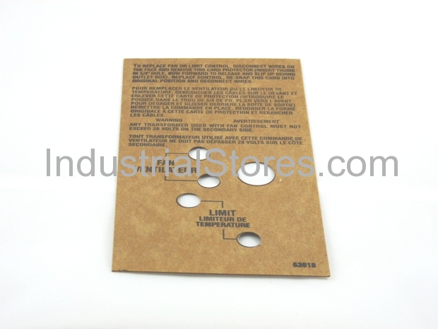 Reznor 63818 Heat Sheild