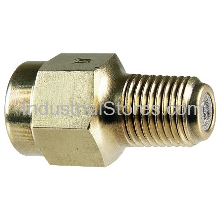 Love Controls PS124 Pressure Snubber Brass 1/4" for Air & Gas