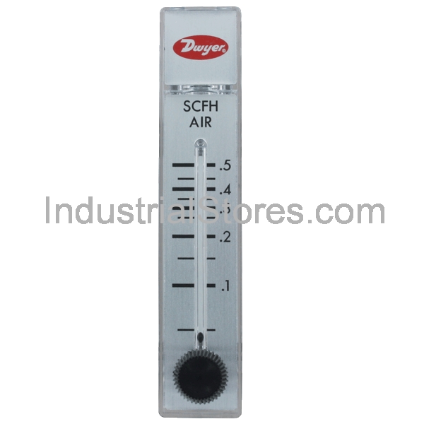 Dwyer RMA-3-BV Flow Meter 2" Scale 0.2 -2 SCFH Air