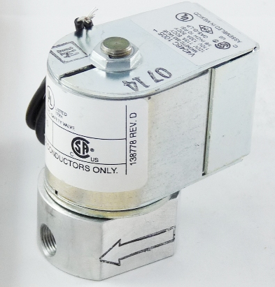 Honeywell V4046C1005 Magnetic Solenoid Pilot Gas Valve Normally Closed 120V 0-10psi 1/8" NPT