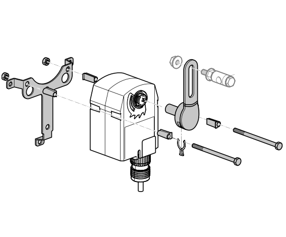 Belimo ZG-TF2 Crank arm adapter Kit