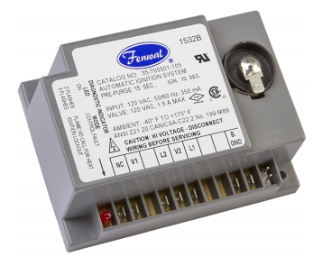 Fenwal 35-705500-005 Microprocessor-Based Direct Spark Ignition Control 120VAC 1 TFI Local Sense 10-Seconds