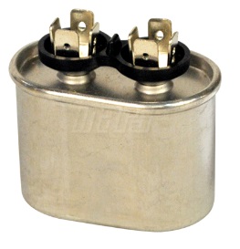 Mars 12908 Single Oval Run Capacitor 10 MFD 370V