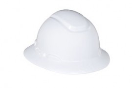 3M H-801R White Hard Hat (Pack of 10)