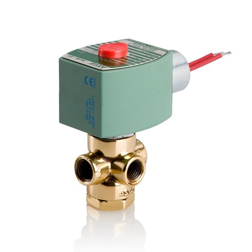 Asco 8320G174 Direct Acting General Service 3-Way Solenoid Valve 1/4" 0-100 PSI