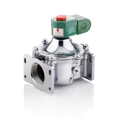 Asco 8214G281 Internal Pilot Operated 2-Way Solenoid Valve 2" Normally Closed 0-5 PSI 120V