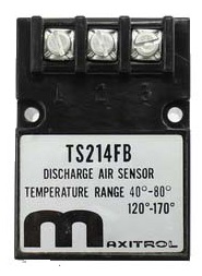 Maxitrol TS214FB Dual Temperature Sensor 40-80F/120-170F
