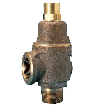 Kunkle 0020-C01-MG0125 Bronze Liquid Relief Valves 1/2" x 3/4" 316 Stainless Steel Spring 0-125 PSIG