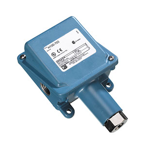 United Electric H100-612 Pressure Switch SPDT Epoxy-coated Enclosure 125-3000 PSI
