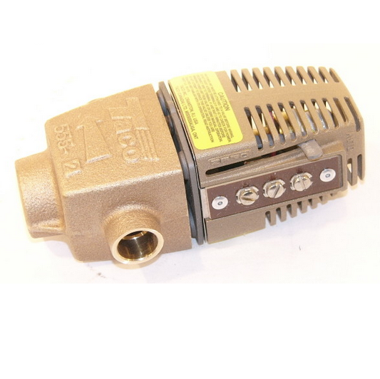 Taco 555-2 Zone Valve 1/2" Sweat 24V 2-Way 4.2Cv