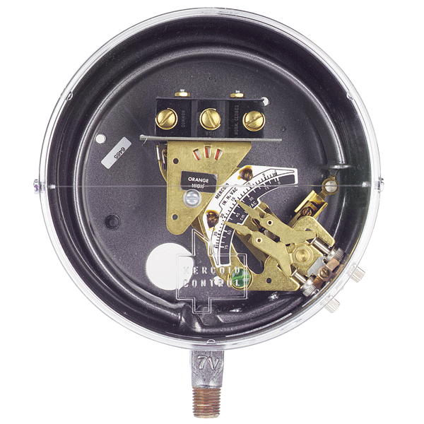 Mercoid (by Dwyer) DA-7031-804-5 Pressure Switch 2-60psi 2- SPDT