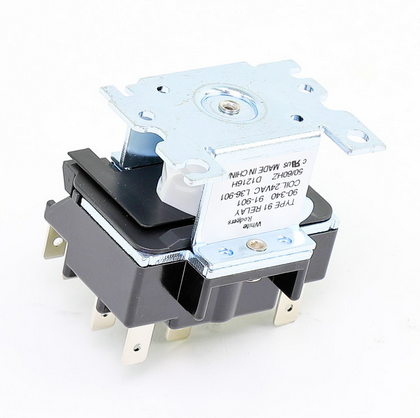 White-Rodgers 90-340 Switching Relay 2-Pole Type 91 Double Throw Semi-Enclosed Relay 24V