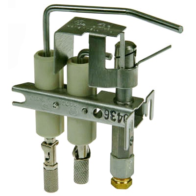 Honeywell Q179A1118 w/ 45& ampdeg LH Pilot Tip B Gas Burner Assemblies