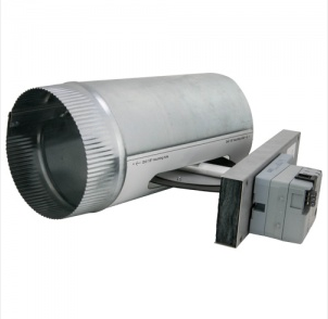 iO HVAC Controls RD-10 Retrofit Zone Control Damper 3-Wire 24V with Spring Return Actuator 10"