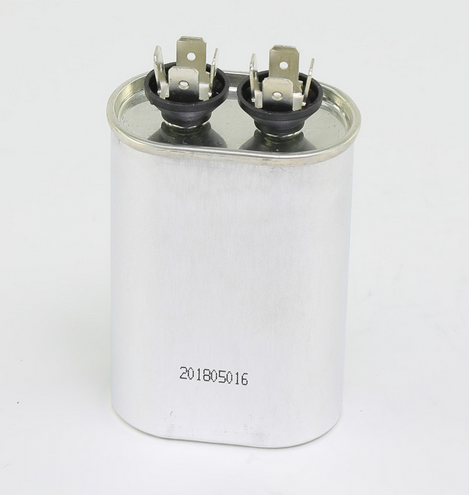 Hartland Controls CAP-7.5+440 Oval Run Dual Capacitor 370+440V 7.5MFD
