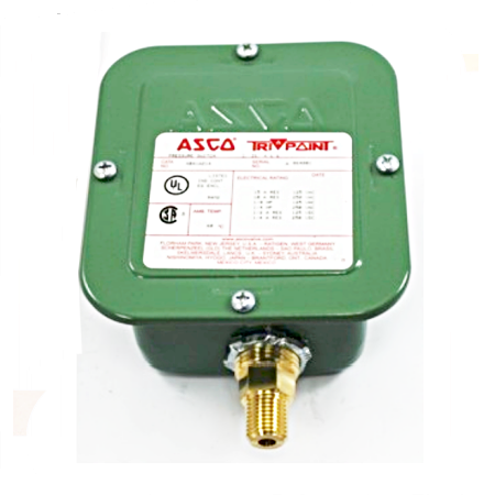 Asco HB41A214 Miniature Pressure Switch H-Series 1/4"