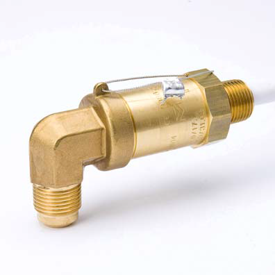 Mueller Industries AJ15514 Pressure Relief Valve 450 PSI 1/2" x 5/8"