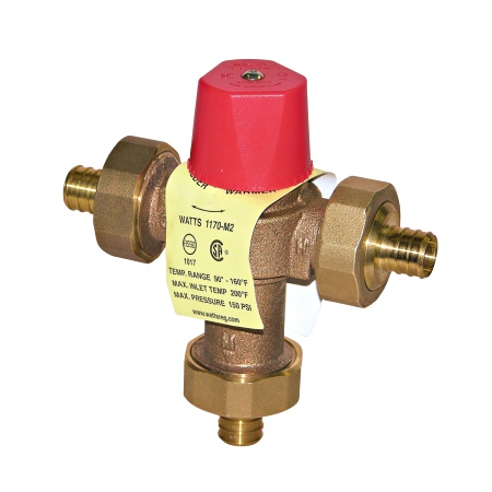 Watts 0559144 Hot Water Temperature Control Valve 1" LF1170M2-PEX