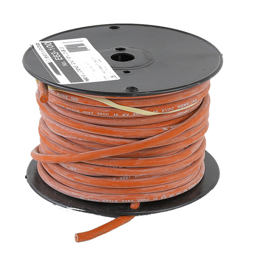 Auburn E63-100 Red Silicone Ignition Cable 100-ft