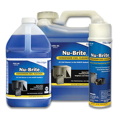 Nu-Calgon 4291-90 Nu-Brite 4X Coil Cleaner (Quart)