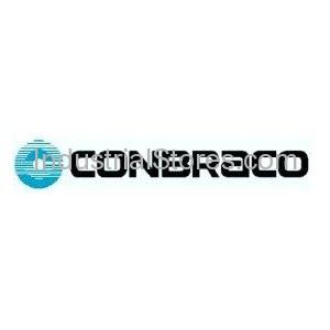 Conbraco 20-351-03 Water Gauge Square Pattern Bronze 1/2" [5/8" x 12" Glass O.D. X Length] Composition Wheel less Glass and Rod