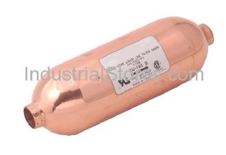 Emerson Flow Controls 064395 3/8ODF Copper Spun Filter Dryer CU-163S