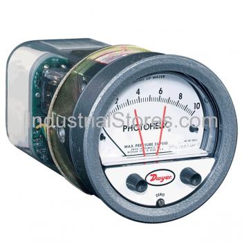 Dwyer A3000-00 Photohelic Pressure Switch and Gauge 0-.25 W.C. CSA