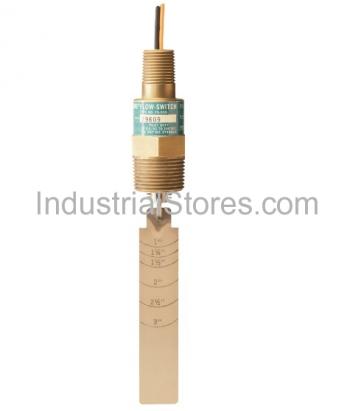 Warrick 29608 High Pressure Flow Switch FS-550 Series with Metal Paddle Switch 1" Stainless Steel