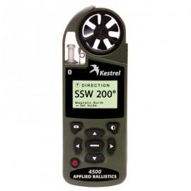 Kestrel 0845ABOLV Series 4500 Pocket Weather Tracker with True Heading & Bluetooth