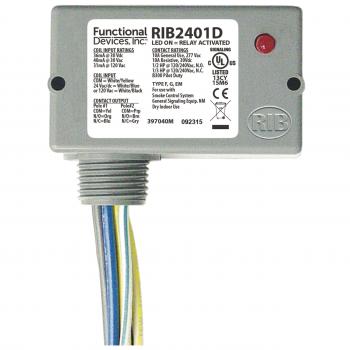 Functional Devices (RIB) RIB2401D Enclosed Pilot Relay