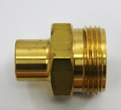 Copeland Compressor 998-0034-01 Stub Tube to Rotalock Adapter Kit 3/4" ID 1-1/4"-12 Thread Size