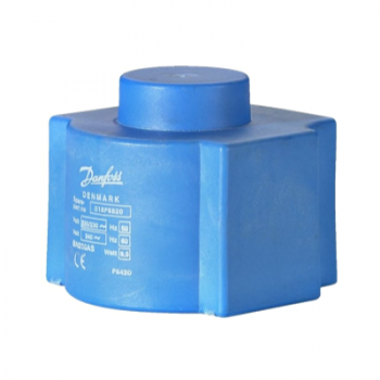 Danfoss 018F6968 Solenoid Coil BN Series High Performance Hum-Free 20W 24V
