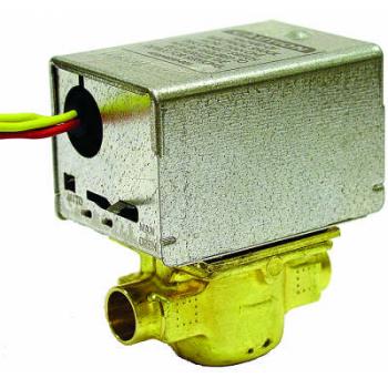 Honeywell V8043E1004 Motorized Zone Valve 24V 1/2" Normally Closed 3.5Cv 20 PSI