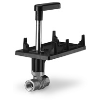 Siemens Building Technology 599-10322S Two-Way Stainless Steel Ball Valve and Stem 1-1/2" 25Cv