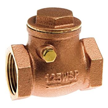 Watts 0123494 Lead Free Brass Swing Check Valve 1/2" LFWCV