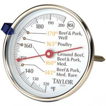 TAYLOR 5939N Meat Dial Thermometer