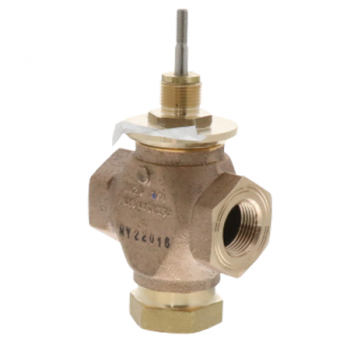 Johnson Controls VG7842LT Globe Valve Cast Bronze 3-Way Mixing 3/4" NPT 7.3Cv