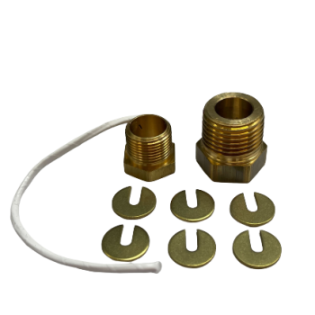 Robertshaw 4650-001 Stuffing Box 3/8" Brass