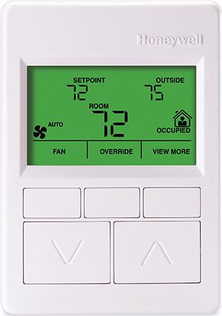 Honeywell TR70-H Zio LCD/Two-wire Sylk Wall Module with Humidity