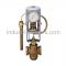 Powers Process 595WM200MC08DI03 Self-Operating Temperature Regulator Valve & Thermal System Assembly 3-Way Water Mix 2" Copper Capillary 8-ft Fixed Union Indicating Head Assembly