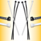 Smart Electric SWT04 Wiring Accessories 4" Natural Nylon Wire Ties (40 /pack)
