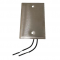 iO HVAC Controls CS-65-WP Flush Mount Tamper Proof Thermostat 65F Heating
