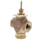 Johnson Controls VG7842LT Globe Valve Cast Bronze 3-Way Mixing 3/4" NPT 7.3Cv