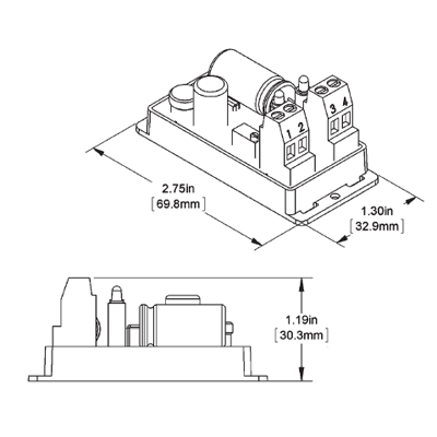 BAPI BA/VC350A AC to DC Voltage Converter 350 mA